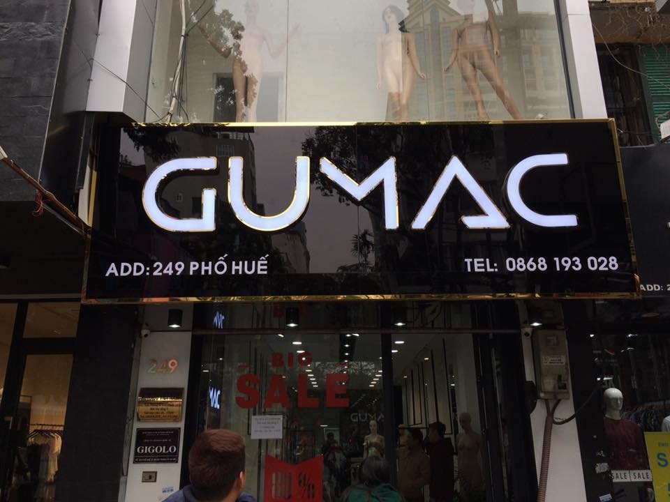Biển quảng cáo chất liệu aluminium
