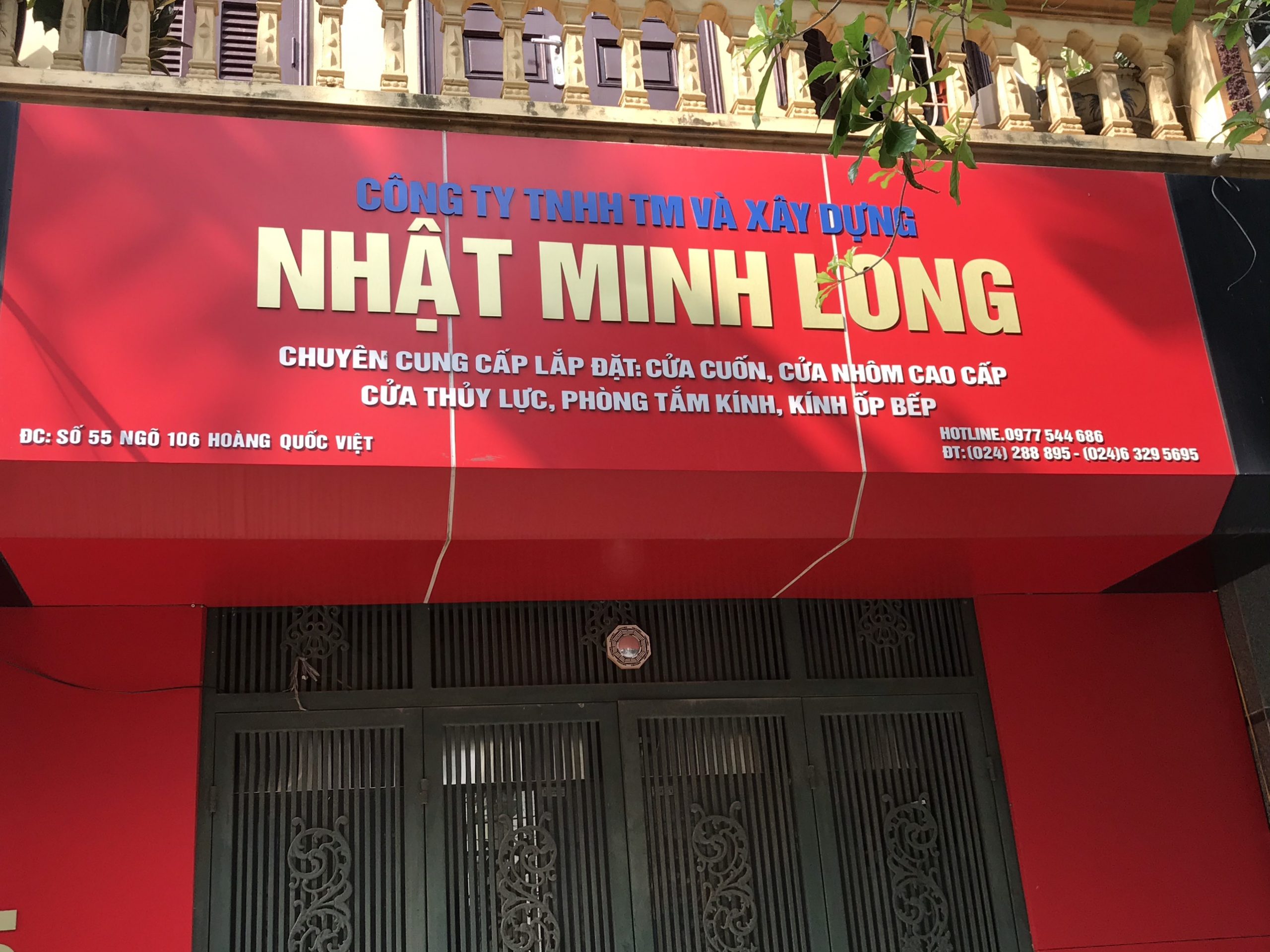 Biển quảng cáo chất liệu aluminium