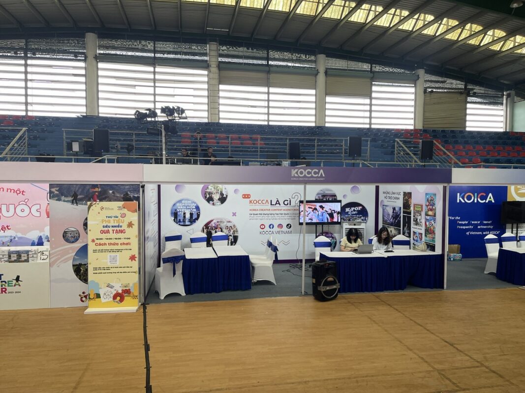 Thi công backdrop triển lãm tại TP.HCM