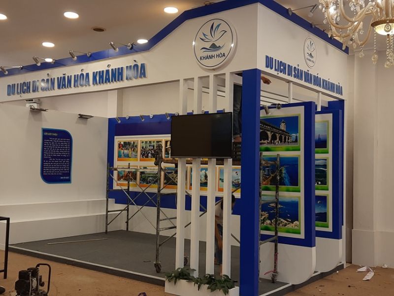 Thi công backdrop triển lãm tại TP.HCM