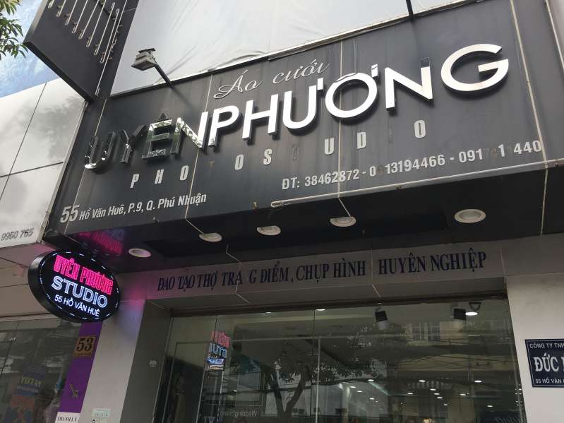 Làm bảng hiệu alu chữ nổi