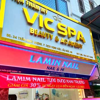 Mẫu bảng quảng cáo đẹp