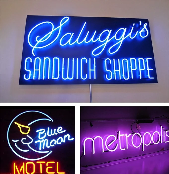Làm bảng hiệu đèn neon