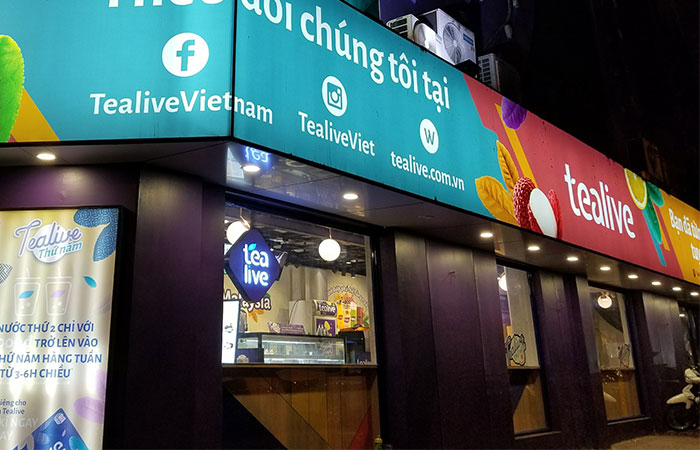 Các loại hộp đèn quảng cáo