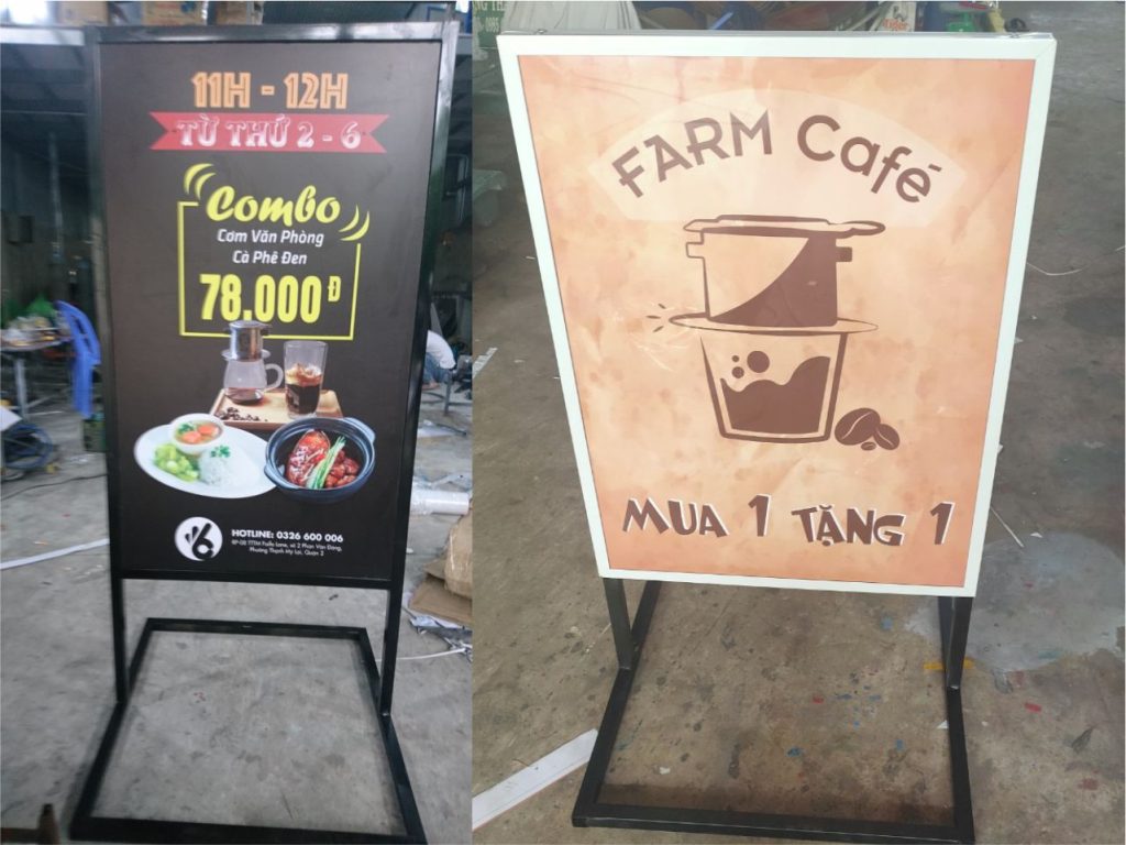 Biển Quảng Cáo Có Chân