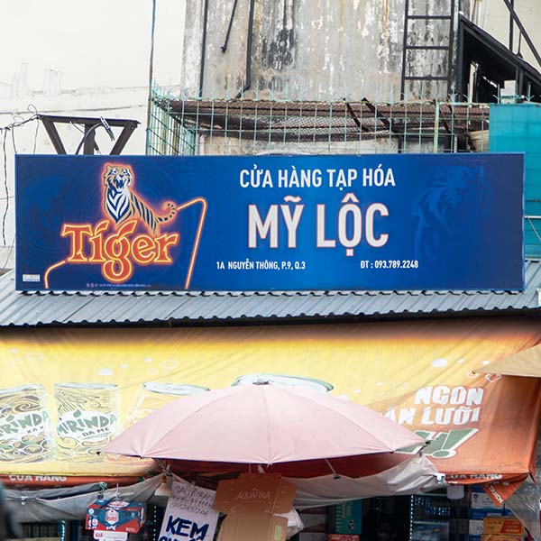 Bảng quảng cáo tạp hóa