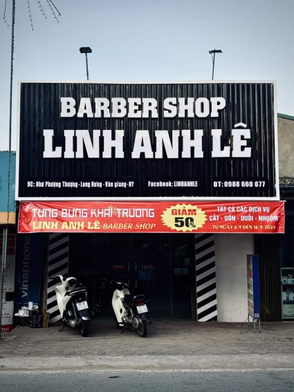 Làm biển quảng cáo bằng tôn