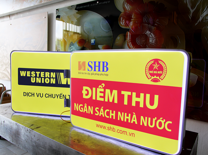 Biển hút nổi chữ nhật