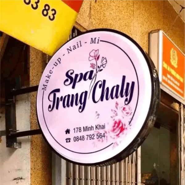 Hộp đèn tròn hút nổi
