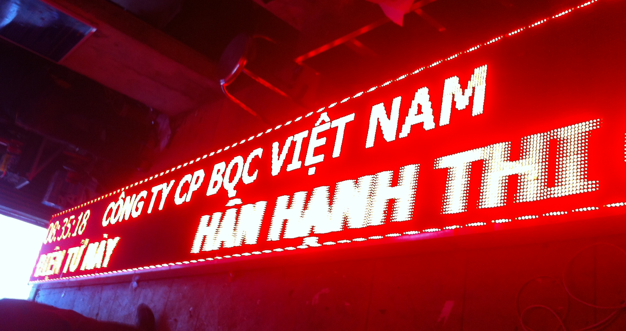 Bảng LED ma trận ngoài trời