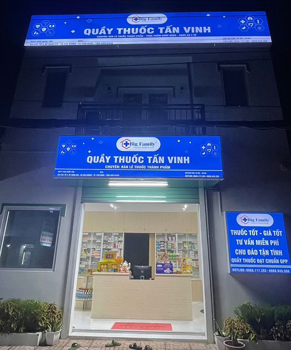 Bảng Hộp Đèn Nhà Thuốc