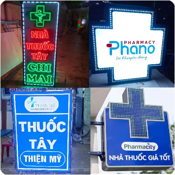 Bảng Hộp Đèn Nhà Thuốc
