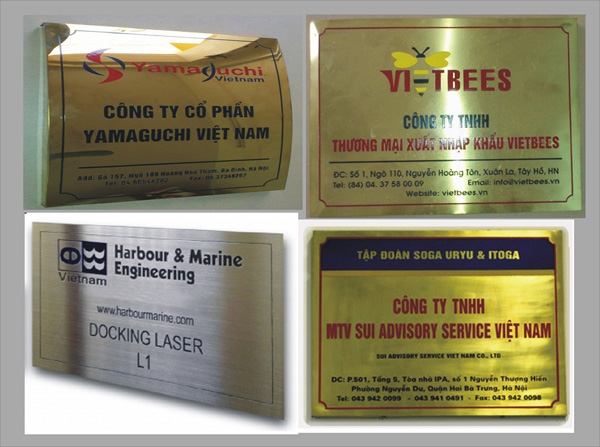 Thiết kế biển hiệu công ty