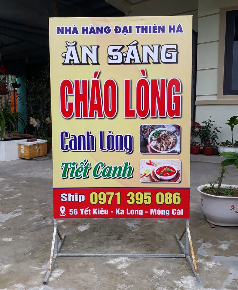 Biển Quảng Cáo Ăn Sáng