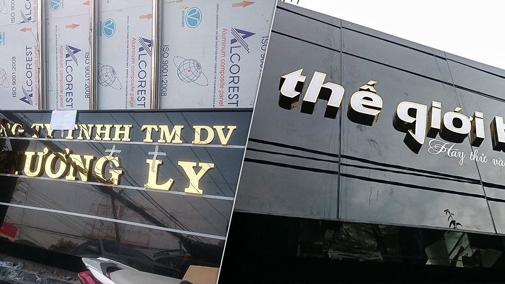 Gia công chữ inox Thủ Đức
