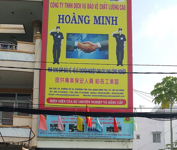 Thi Công Bảng Hiệu Doanh Nghiệp