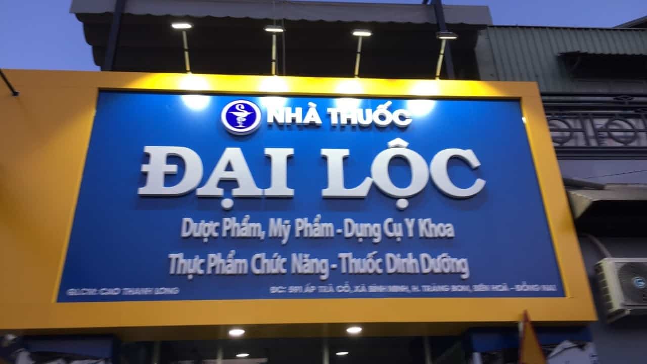 Bảng Hiệu Alu Chữ Nổi Giá Tốt