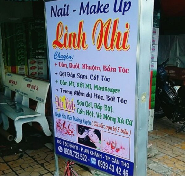 Bảng Hộp Đèn Quảng Cáo