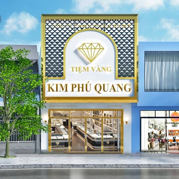Bảng hiệu tiệm vàng