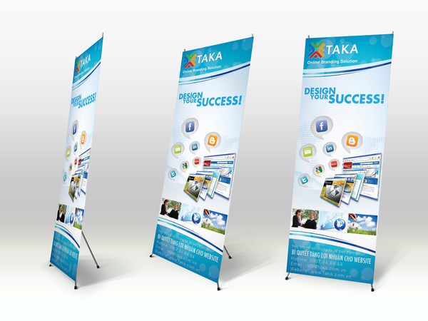 Thiết kế standee quảng cáo
