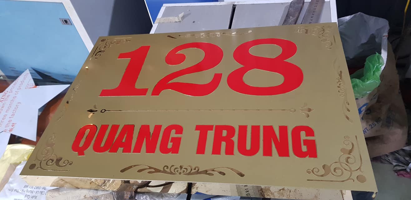Thi công biển số nhà trọn gói tại TP.HCM