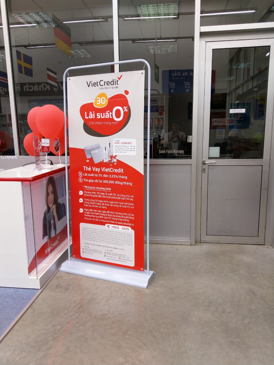 Standee khung sắt TP.HCM