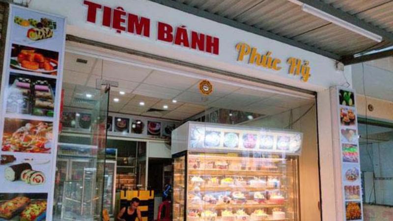 Mẫu thiết kế bảng hiệu tiệm bánh
