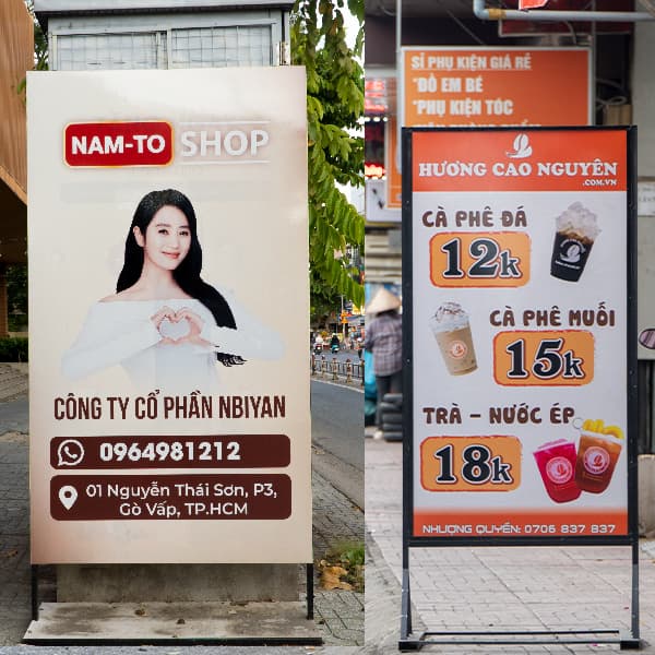 Các Biển Quảng Cáo Đẹp Nhất Hiện Nay