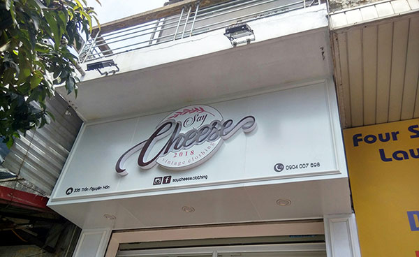 Làm biển hiệu chữ nổi