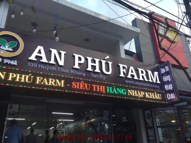 Thi công bảng quảng cáo LED