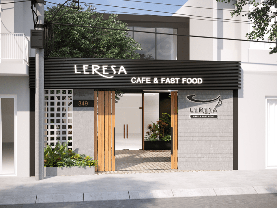 Thi công bảng hiệu quán cafe