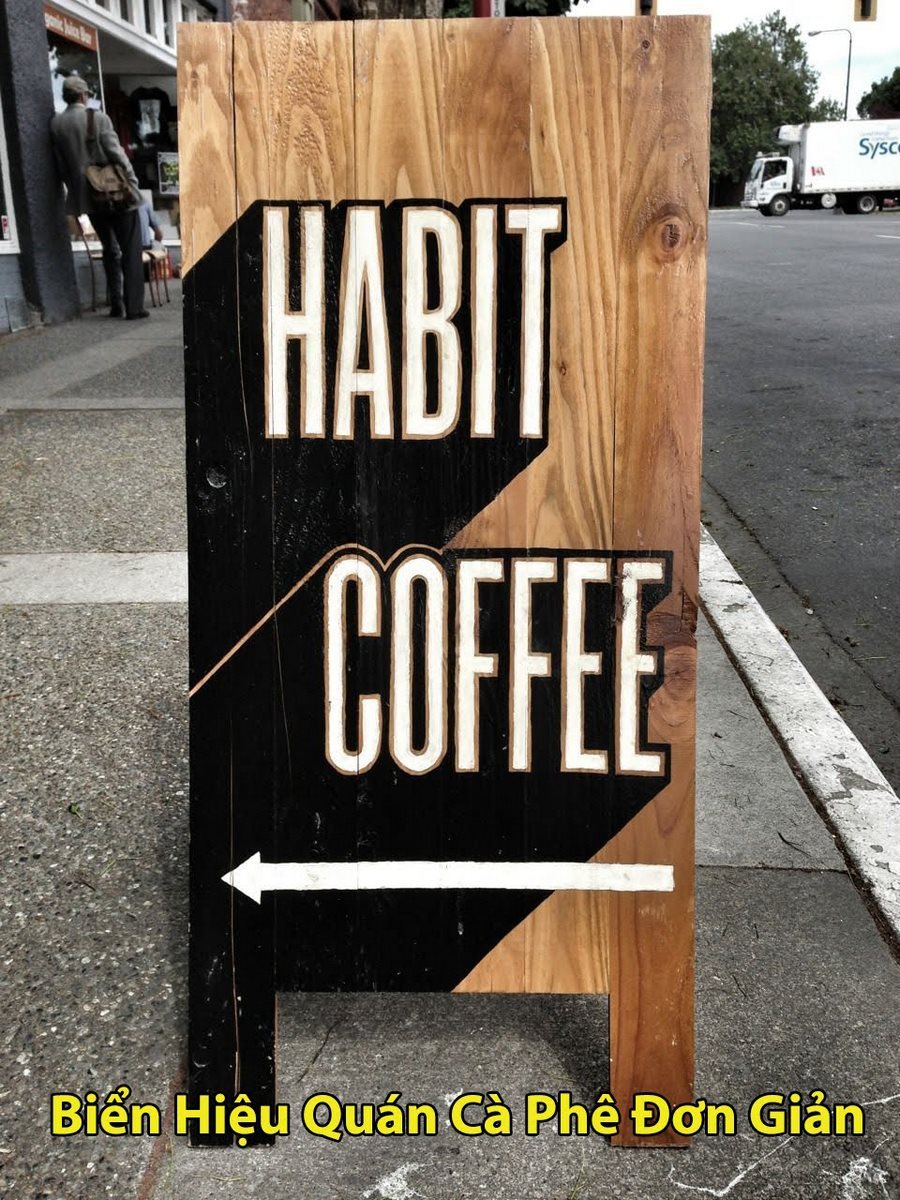Thiết kế bảng hiệu quán cafe