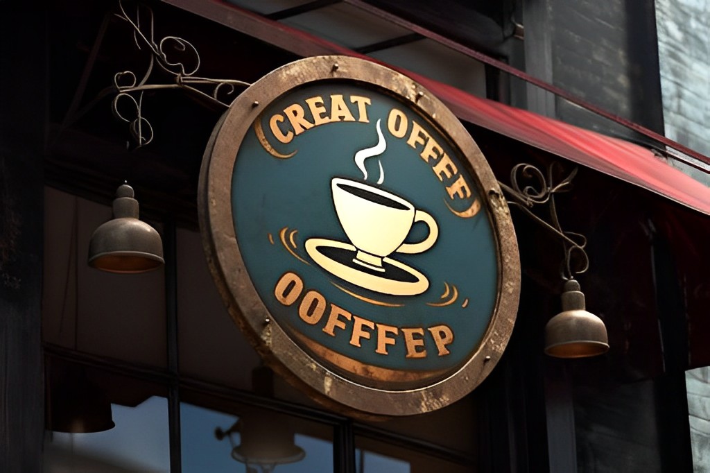 Thiết kế bảng hiệu quán cafe
