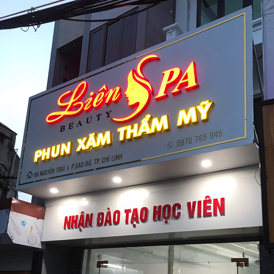 Thiết kế biển quảng cáo chữ nổi
