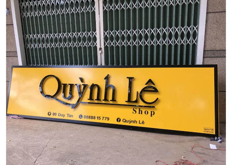 Thi công bảng hiệu quảng cáo đẹp