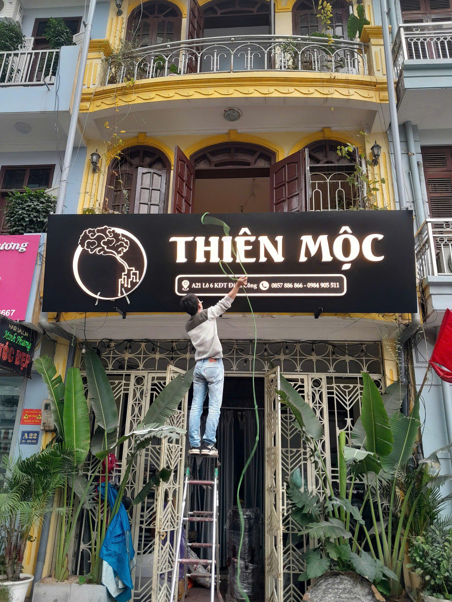 Thi công bảng hiệu quảng cáo đẹp