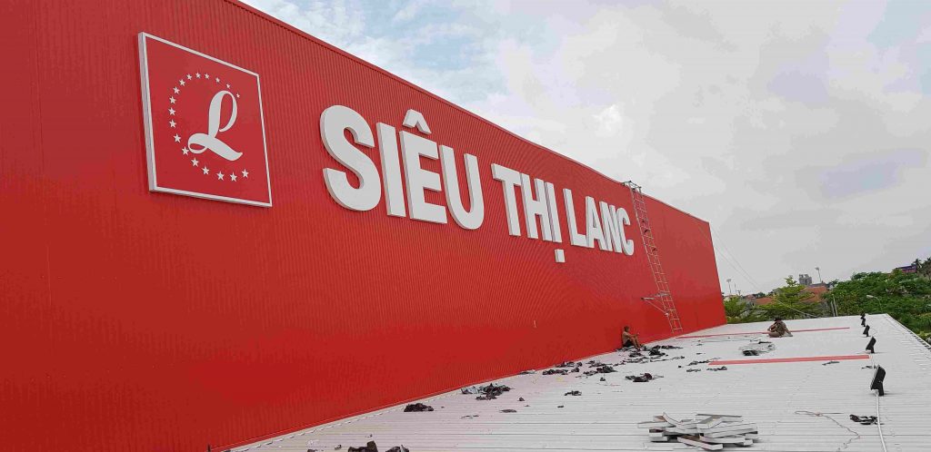 Thi công biển hiệu đẹp