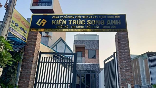 Thiết kế bảng hiệu alu chữ nổi