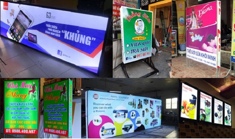 Thiết kế bảng hiệu giá rẻ chuyên nghiệp tại TP.HCM