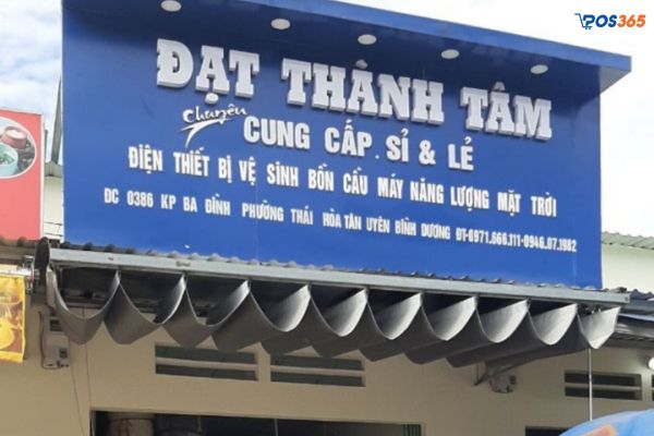 Thi công biển quảng cáo đồ gia dụng