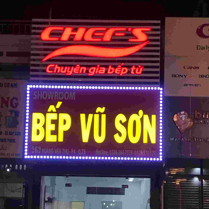 Thi công biển quảng cáo đồ gia dụng