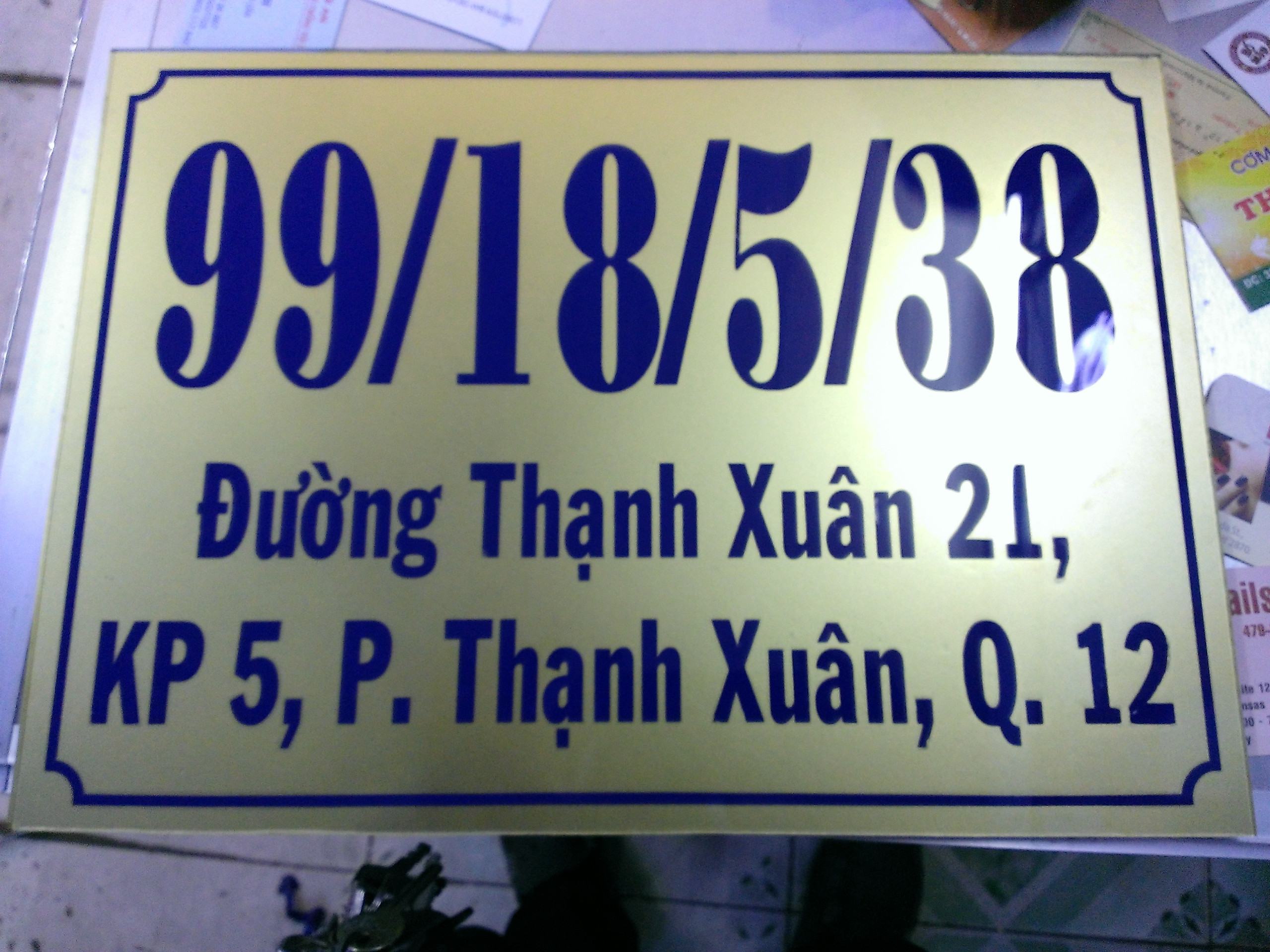 Thi công biển inox công ty chuyên nghiệp tại TP.HCM