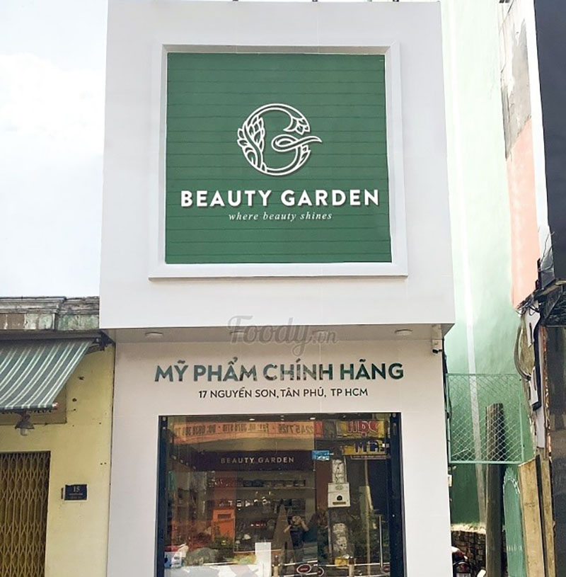 Thi công biển hiệu mỹ phẩm đẹp tại TP.HCM