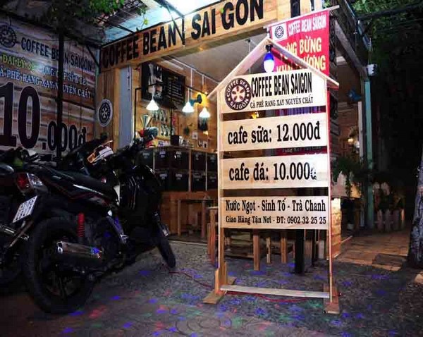 Thiết kế biển quảng cáo cà phê