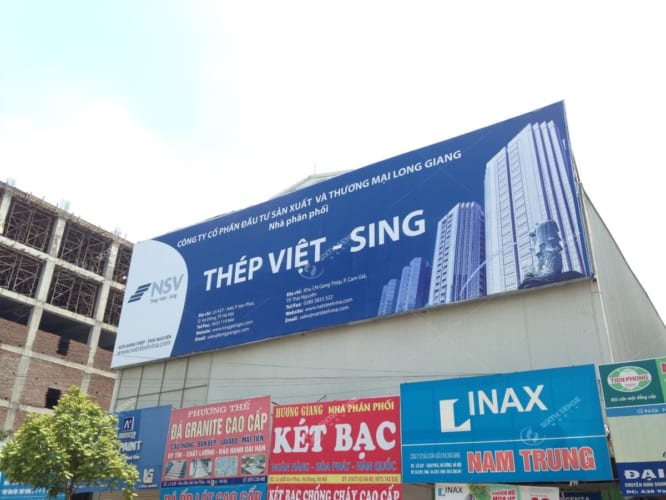 Thi công biển quảng cáo gắn tường chuyên nghiệp tại TP.HCM
