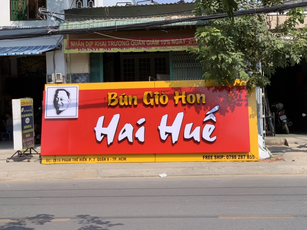 Thi công chữ nổi quảng cáo chuyên nghiệp tại TP.HCM