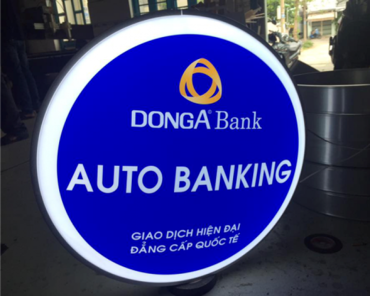 Thi công biển hút nổi cao cấp