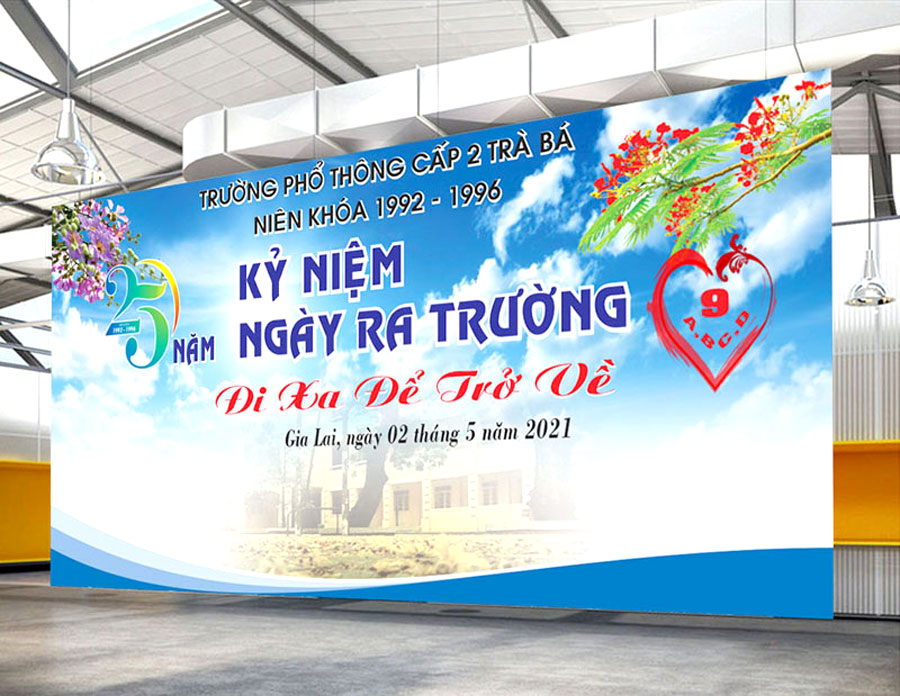 Thiết kế biển bạt quảng cáo ấn tượng