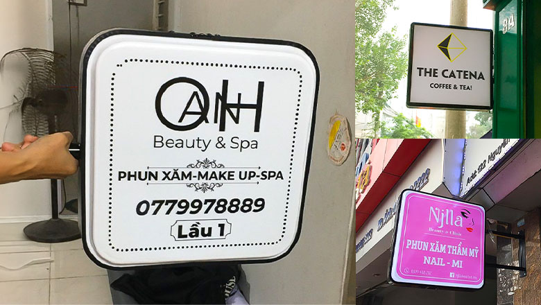 Thiết kế bảng hiệu vẫy