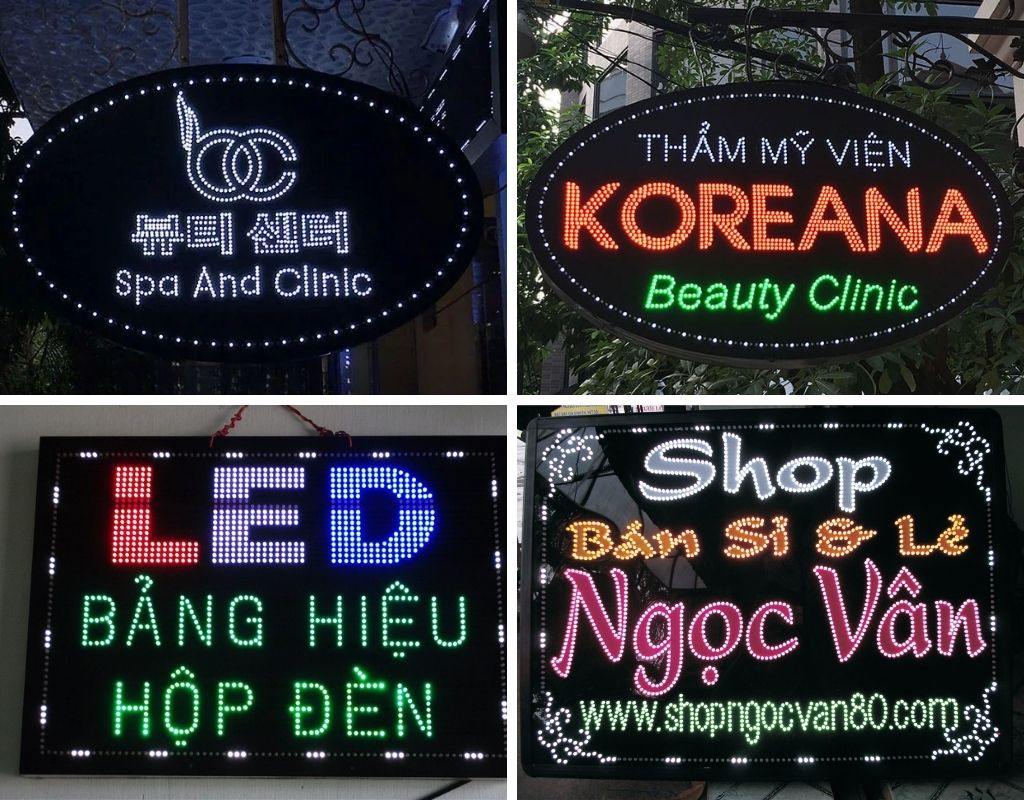 Thi công biển vẫy quảng cáo
